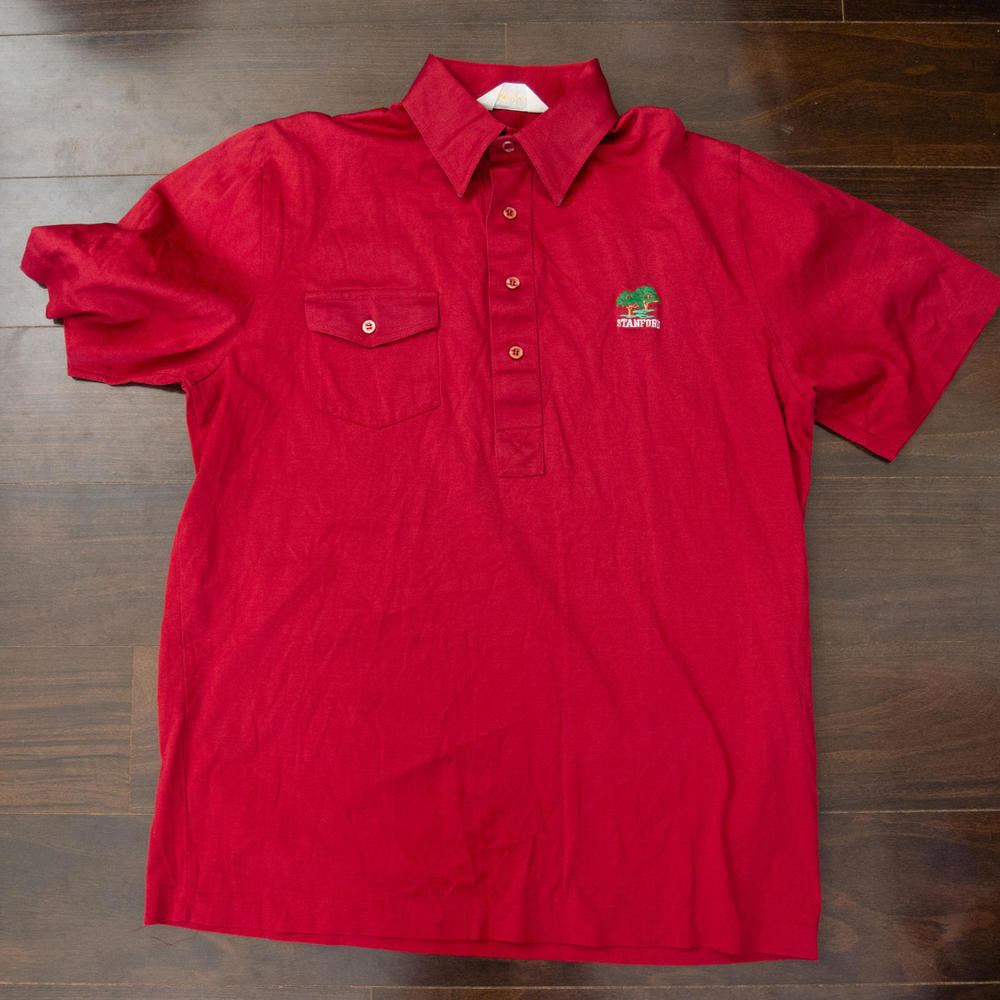 Vintage Single Stitch Stanford Polo
